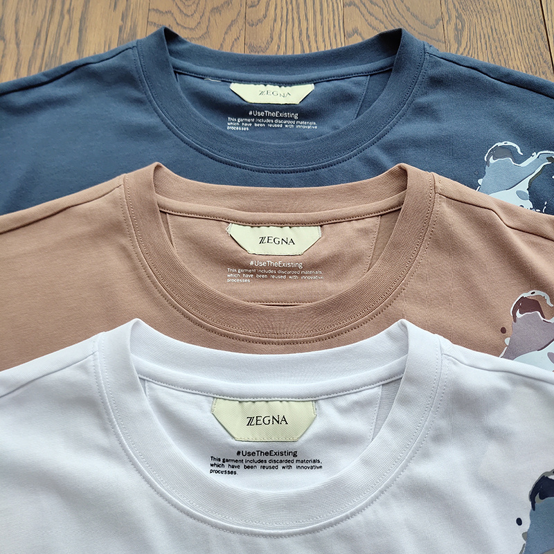 Футболка Zegna With Picture "Beige" фото № 5