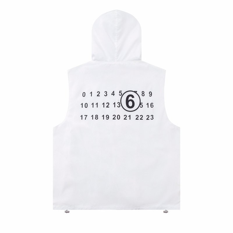 Жилетка Maison Margiela With Text Logo "White" фото № 8