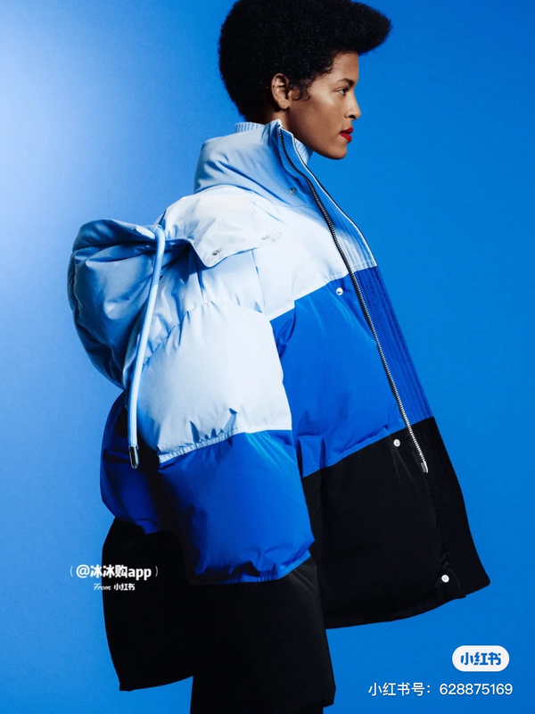 Пуховик Amiri Winter Warm "Black/Blue" фото № 4