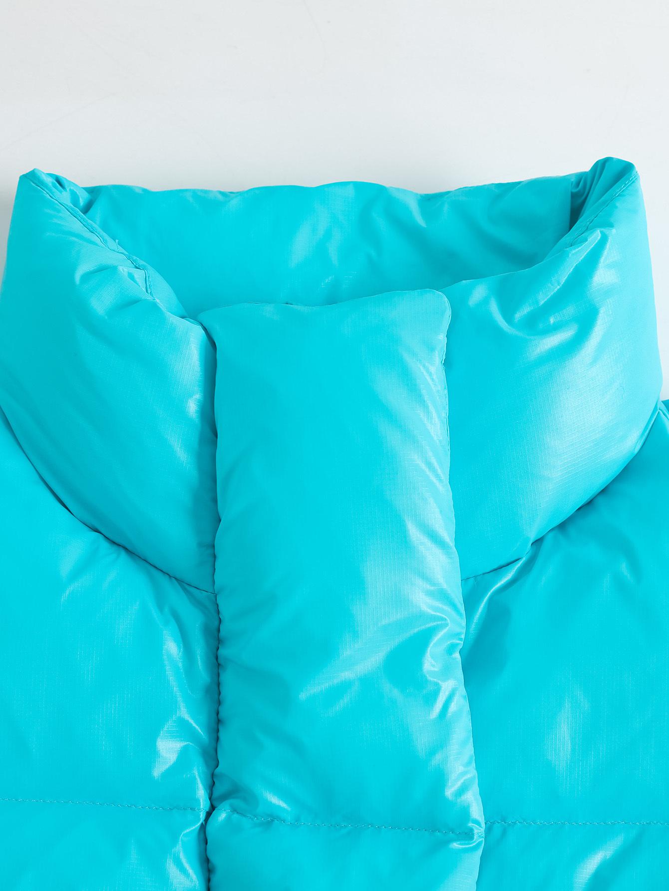 Пуховик Canada Goose Cypress Cropped Puffer "Blue" фото № 6