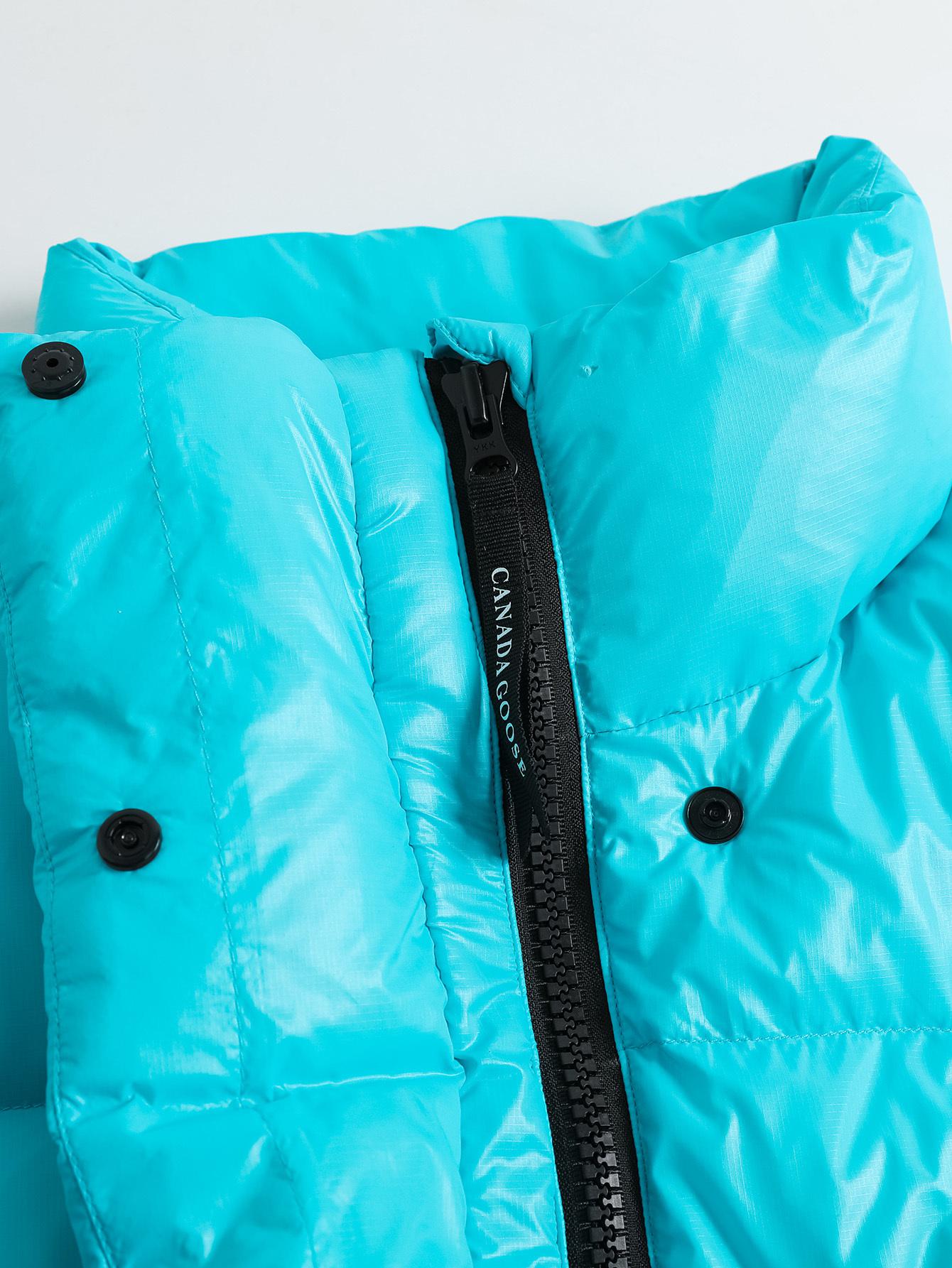 Пуховик Canada Goose Cypress Cropped Puffer "Blue" фото № 4