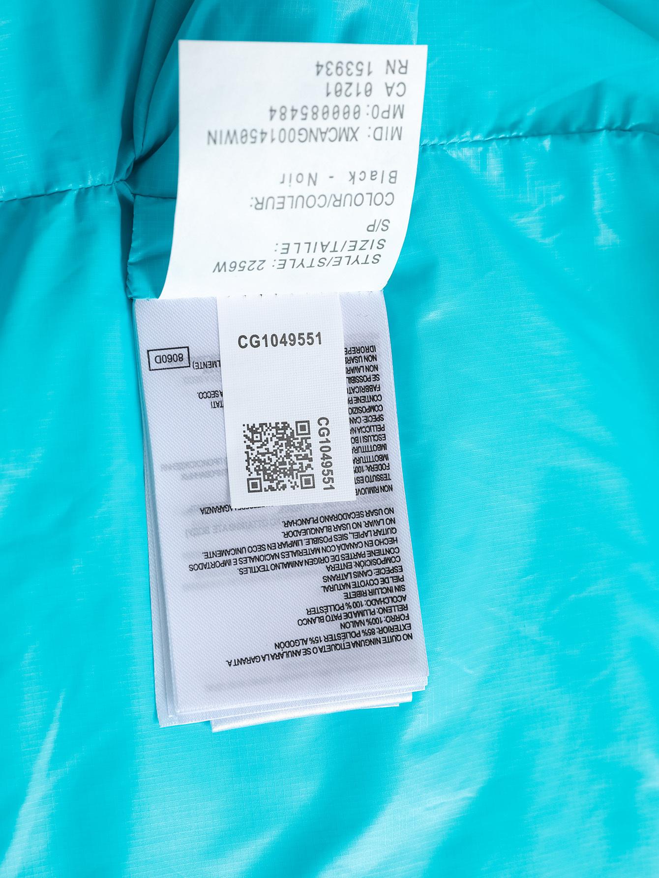 Пуховик Canada Goose Cypress Cropped Puffer "Blue" фото № 3