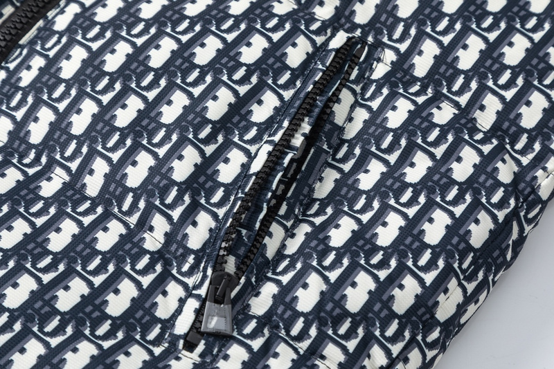 Пуховик Christian Dior Monogram Oblique "Black" фото № 7