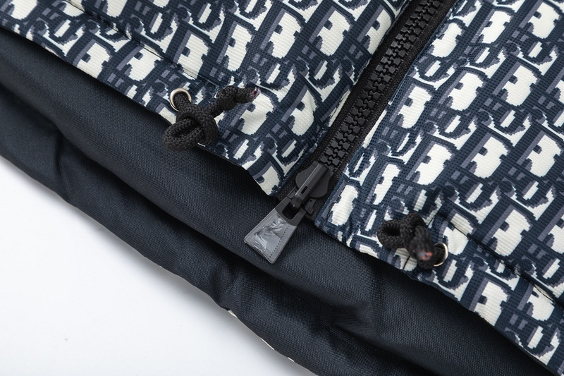 Пуховик Christian Dior Monogram Oblique "Black" фото № 6