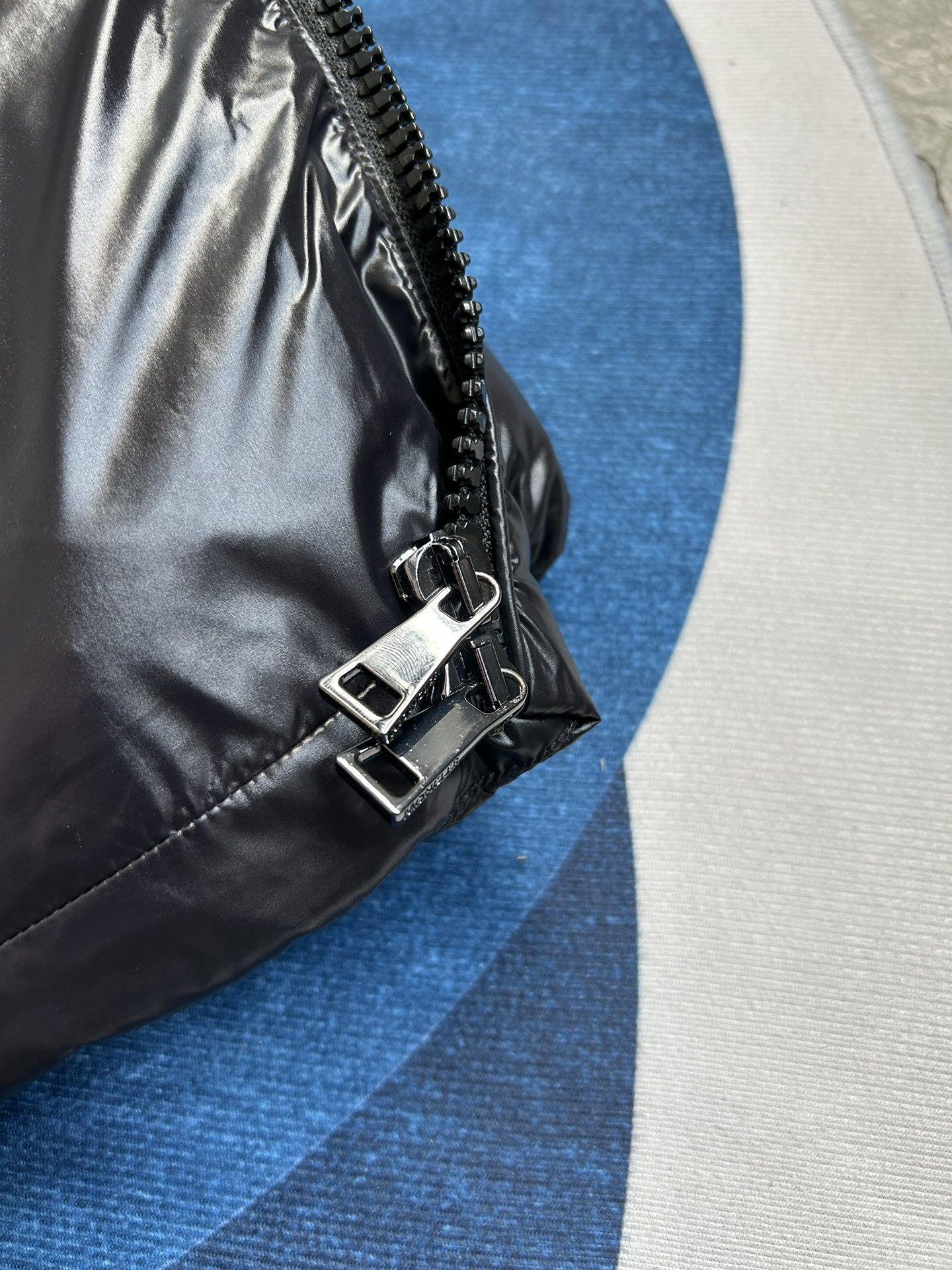 Пуховик Moncler Ricardo Puffer "Black" фото № 4