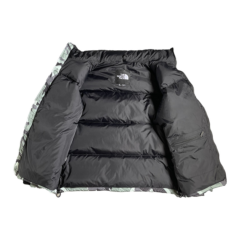 Пуховик The North Face Brand Icon "Green/Blue" фото № 2