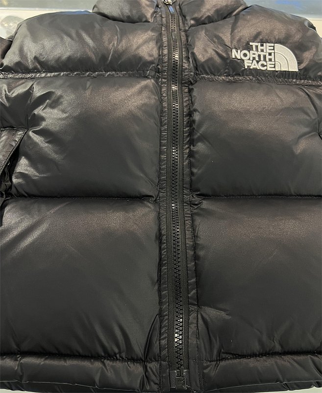 Пуховик North Face Front Zip Style "Black" фото № 2