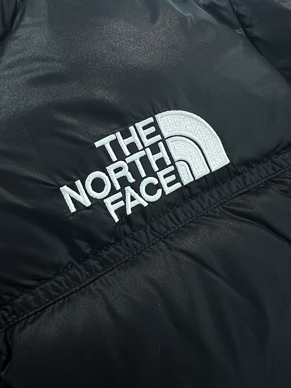 Пуховик North Face Front Zip Style "Black" фото № 4