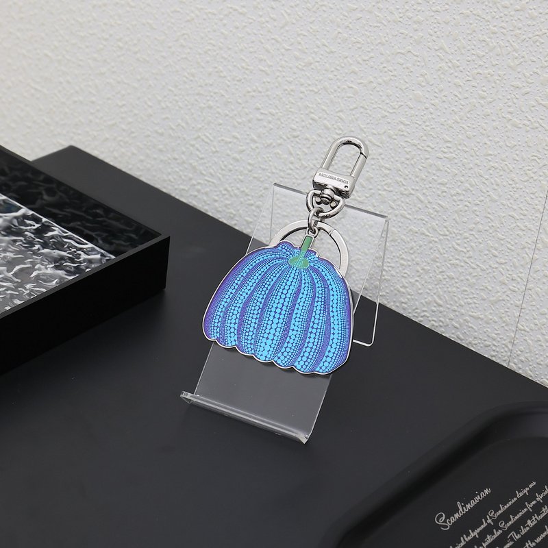 Брелок для ключей Louis Vuitton Pumpkin "Blue" фото № 4