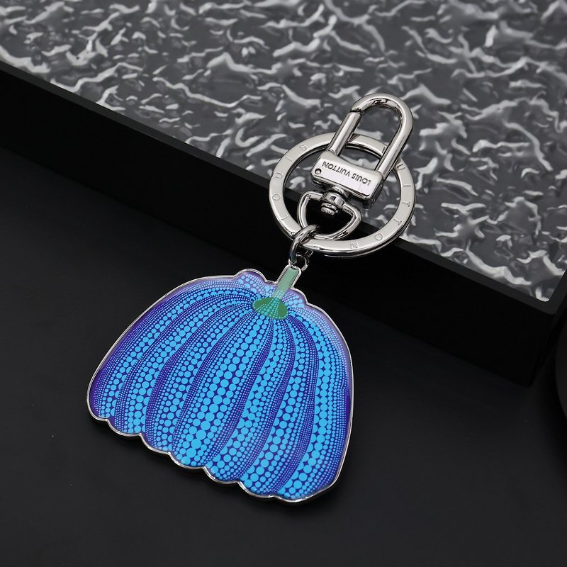 Брелок для ключей Louis Vuitton Pumpkin "Blue" фото № 3