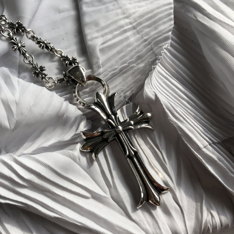 Подвеска Chrome Hearts Stylish Cross "Silver" фото № 2