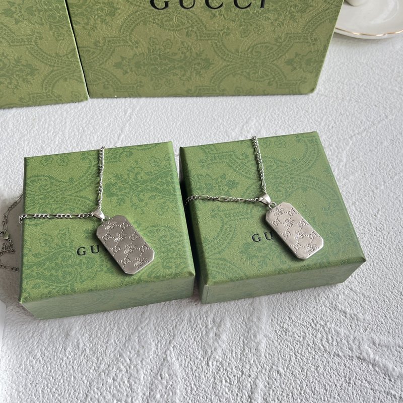 Подвеска Gucci The Fly Sign "Silver" фото № 2