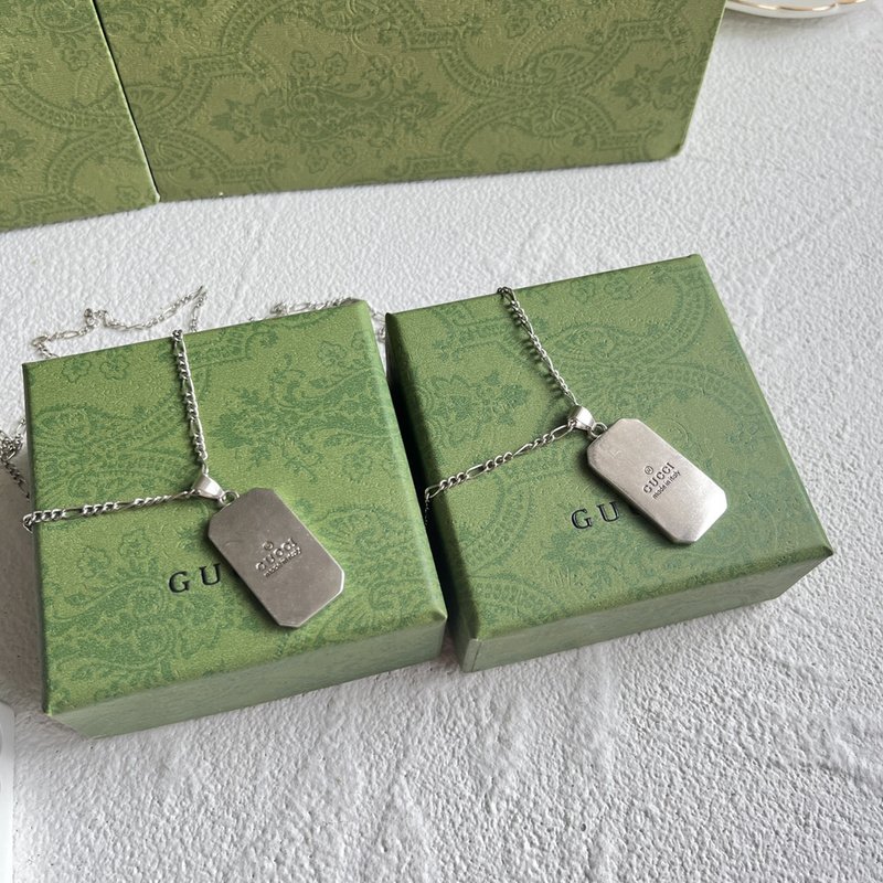 Подвеска Gucci The Fly Sign "Silver" фото № 5