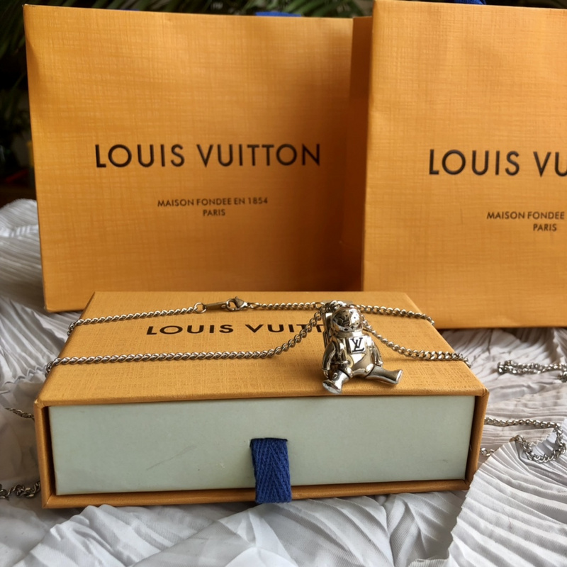 Подвеска Louis Vuitton Astronaut "Silver" фото № 5