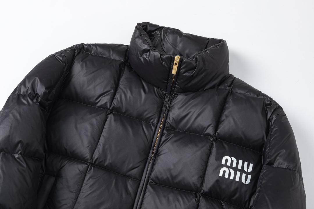 Пуховик Miu Miu Signature Cube "Black" фото № 6