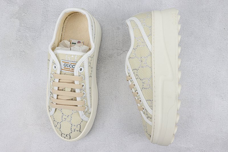 Gucci Tennis 1977 "Ivory/White" фото № 6