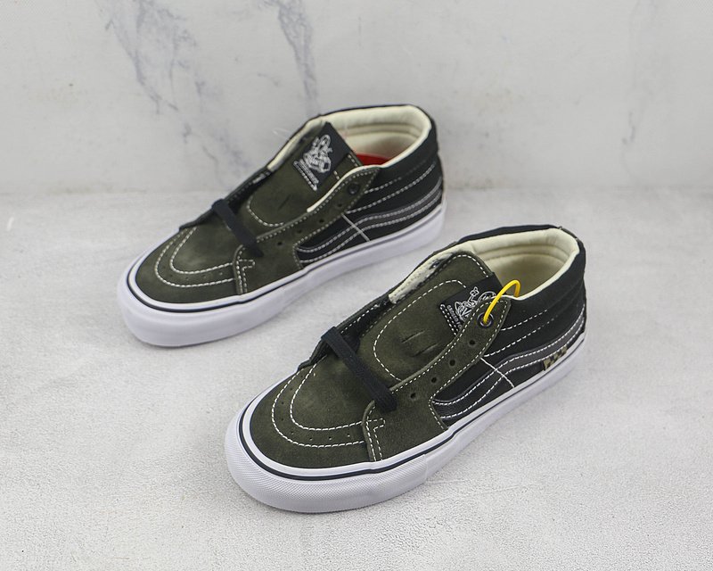 Vans SK8-Mid "Forest Night/Green" фото № 5