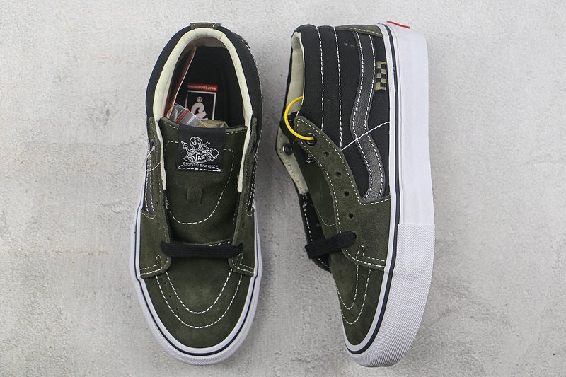 Vans SK8-Mid "Forest Night/Green" фото № 7