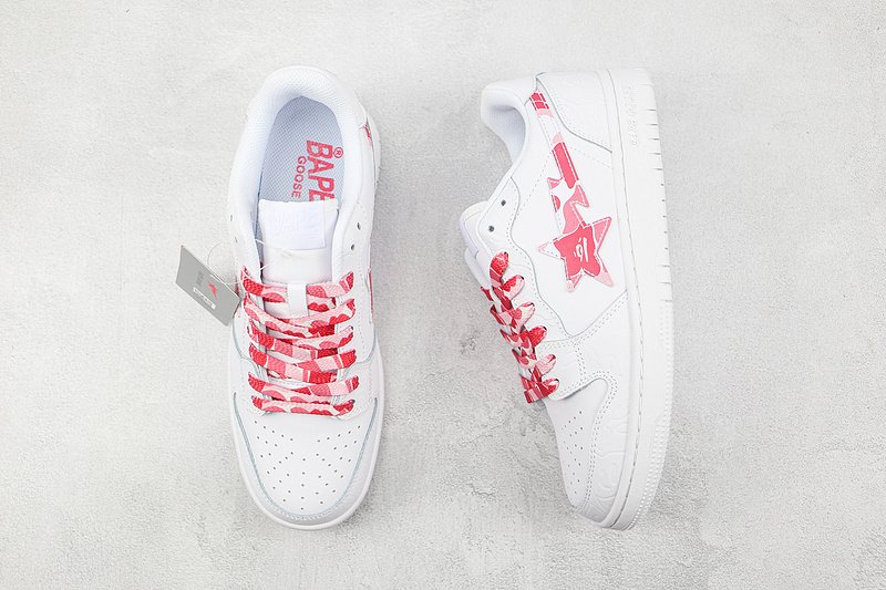 A Bathing Ape Bape Sta "White/Camo Pink" фото № 6