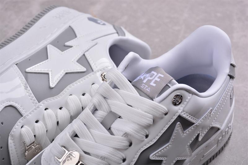 Bapesta #6 Patent Leather Pack "Grey" фото № 7