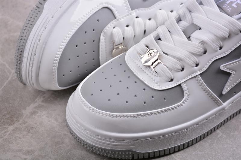 Bapesta #6 Patent Leather Pack "Grey" фото № 6