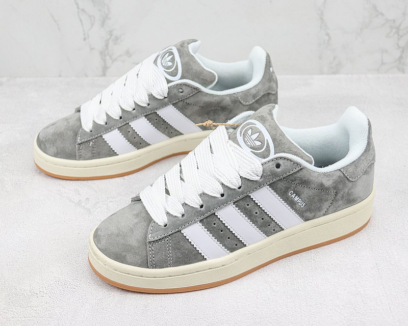 Adidas Campus 00s "Grey/White Winter" фото № 5