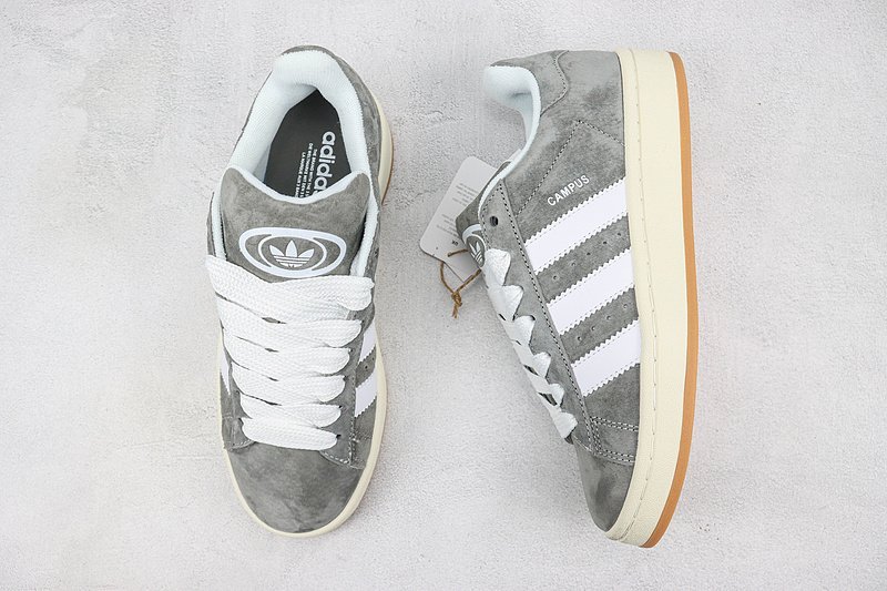 Adidas Campus 00s "Grey/White Winter" фото № 6