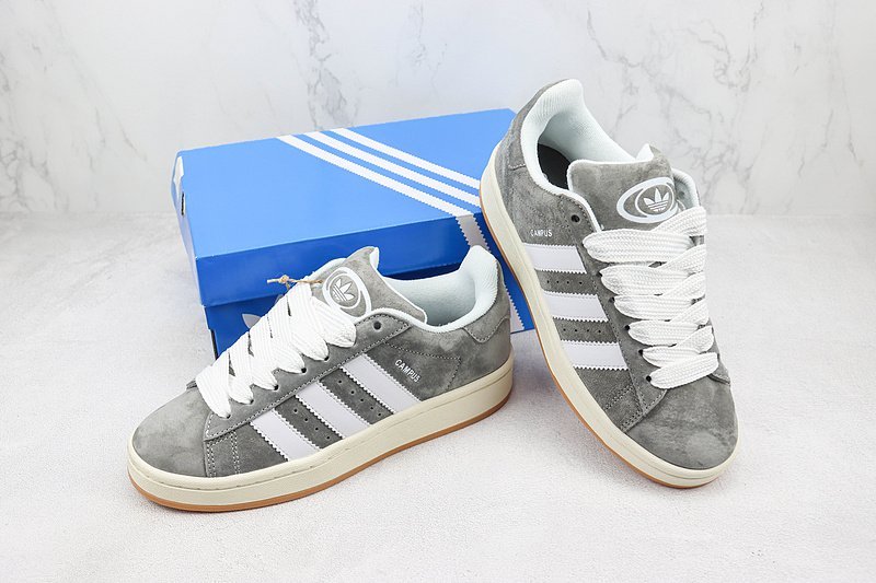 Adidas Campus 00s "Grey/White Winter" фото № 7