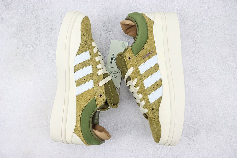 Bad Bunny x Adidas Campus Light "Green/Cream White" фото № 7