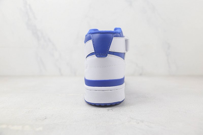Adidas Forum 84 Mid "White/Blue" фото № 9
