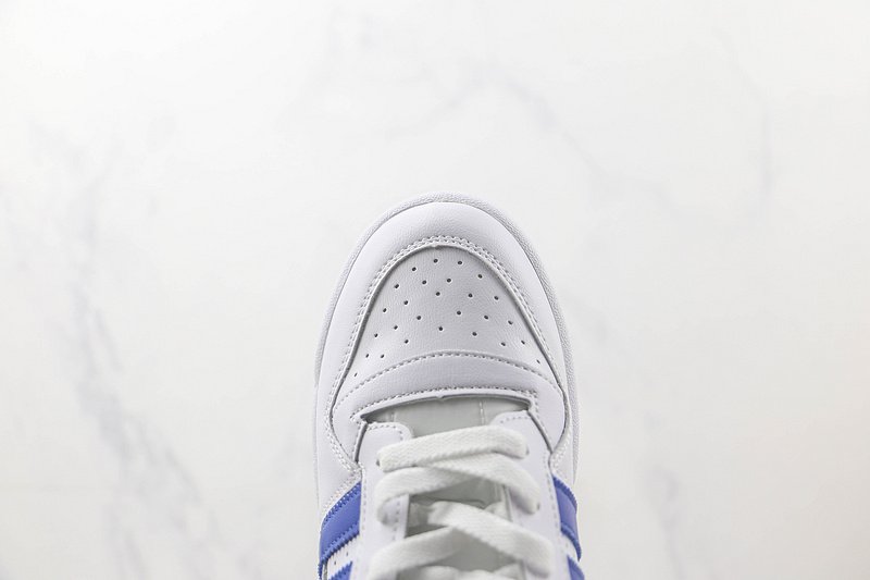 Adidas Forum 84 Mid "White/Blue" фото № 3