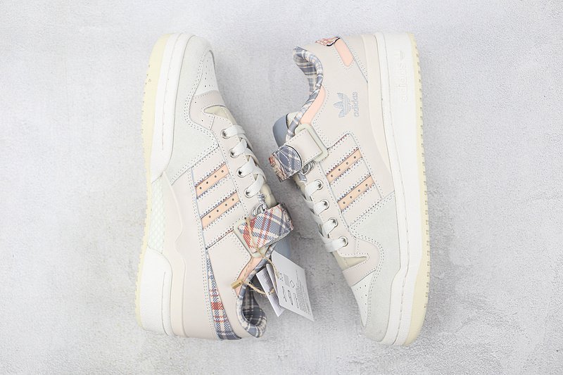 Adidas Forum 84 Low "Halo Plaid" фото № 6