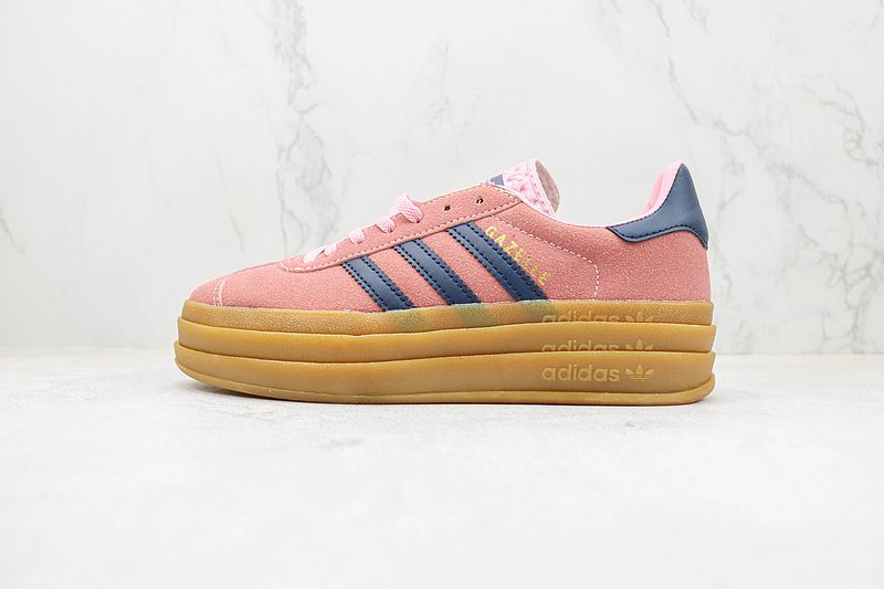 Adidas Gazelle Bold "Dusty Pink/Blue" фото № 2