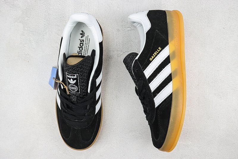 Adidas Gazelle "Black/White/Beige" фото № 6