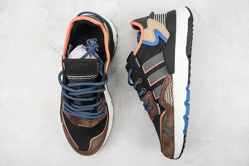 Adidas Originals Nite Jogger "Brown" фото № 6