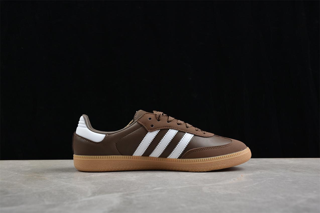 Adidas Originals Samba OG "Brown/White" фото № 2