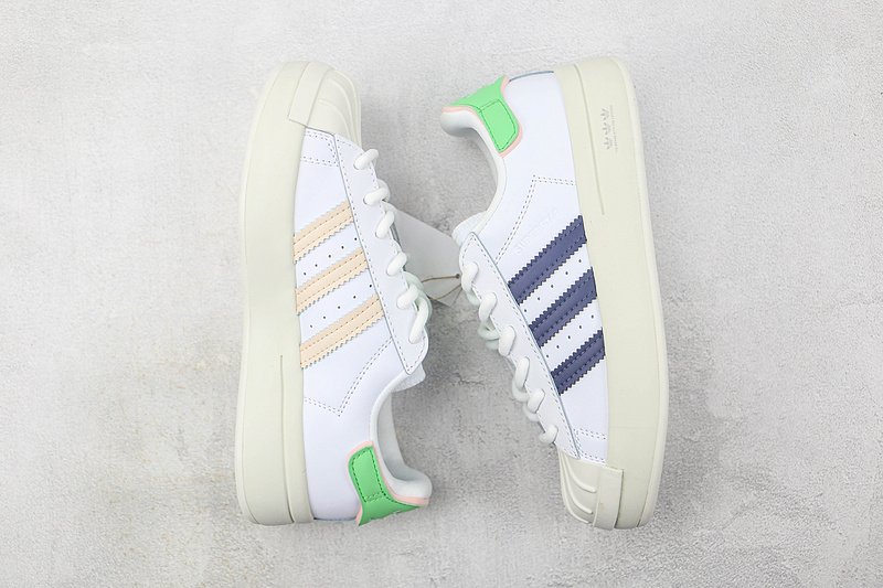 Adidas Samba "White/Blue/Green" фото № 6