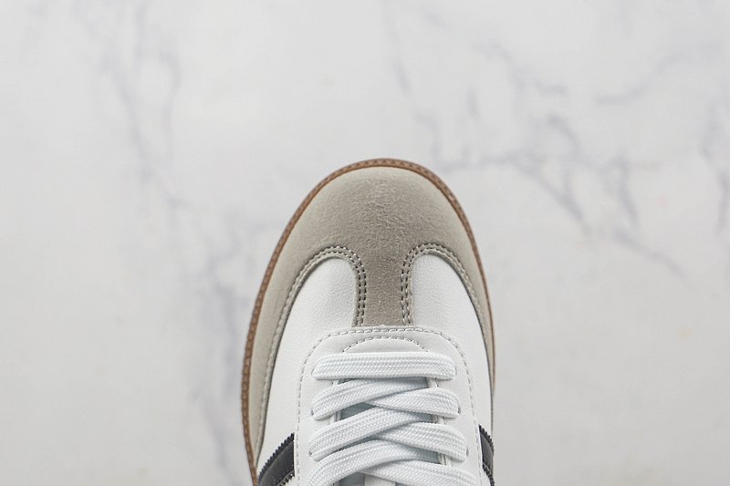 Adidas Samba "White/Black/Beige" фото № 3