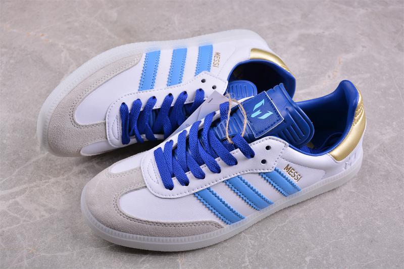 ﻿﻿Adidas Samba "Messi Blue" фото № 3
