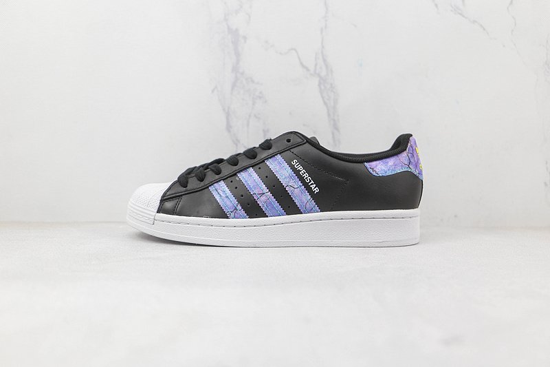Adidas Superstar "Purple/Black" фото № 2