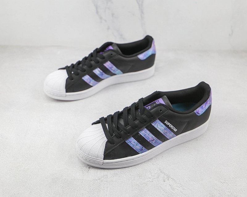 Adidas Superstar "Purple/Black" фото № 5