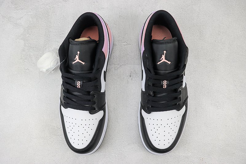 Air Jordan 1 Low "White/Black/Purple Gradient" фото № 7