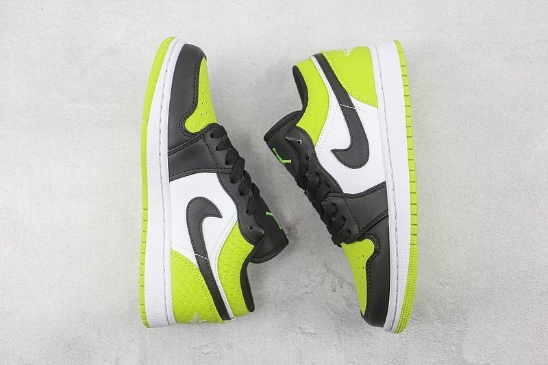 Air Jordan 1 Low "Snakeskin Vivid Green" фото № 7