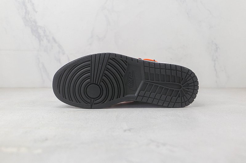 Air Jordan 1 Low "White/Green/Orange" фото № 9