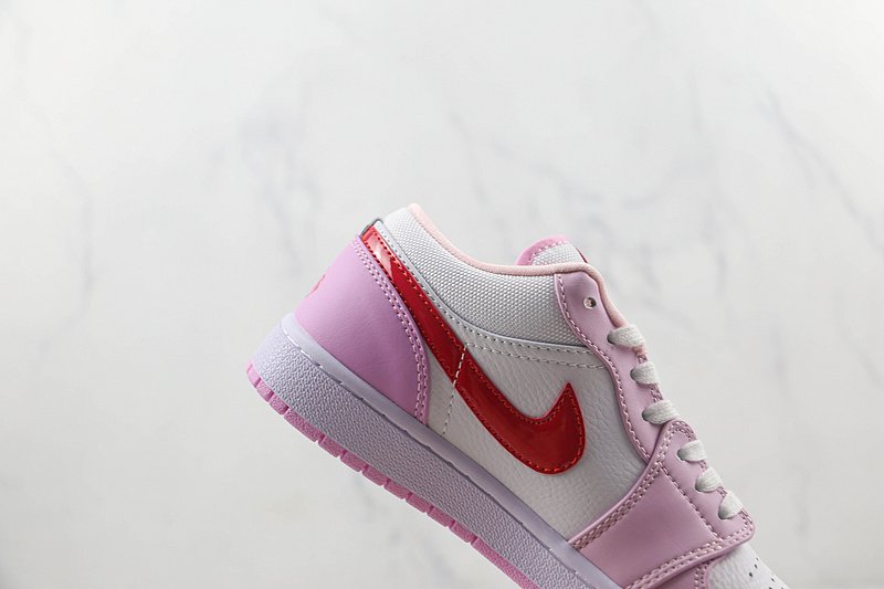 Air Jordan 1 Low Valentines Day "White Pink Purple" фото № 4