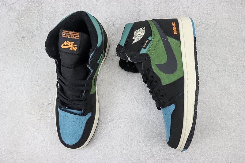 Air Jordan 1 Retro High Element Gore-Tex "Black/Olive" фото № 6