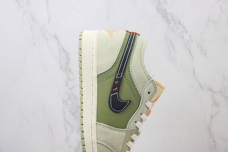 Air Jordan 1 Low Craft "Light Olive" фото № 3