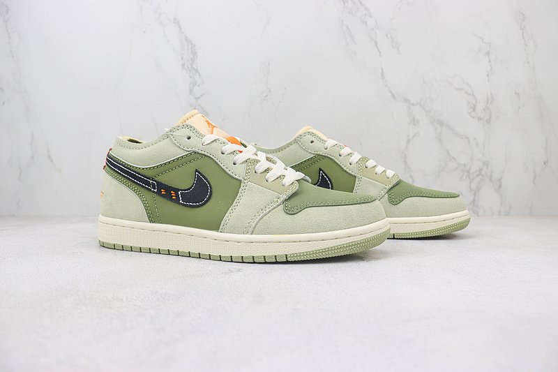 Air Jordan 1 Low Craft "Light Olive" фото № 6