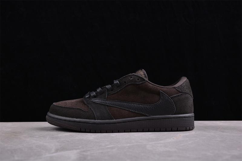 Travis Scott x Air Jordan 1 Low OG "Velvet Brown" фото № 4
