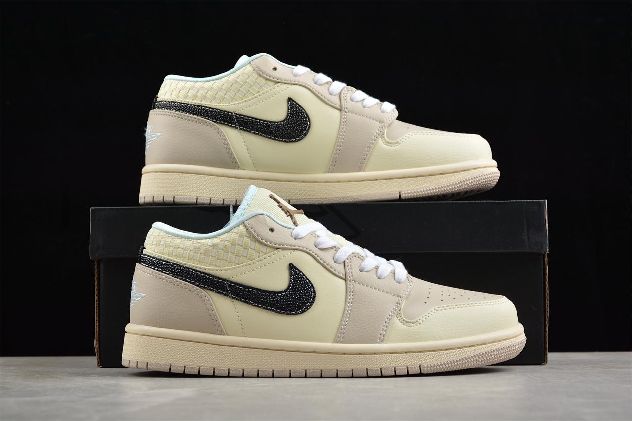 Air Jordan 1 Low SE "Sanddrift/Glacier Blue" фото № 6